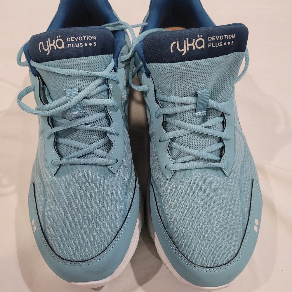 Ryka Devotion Plus 5 Light Blue Sneakers Womens Size 11W